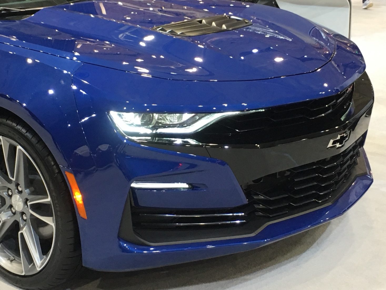 Camaro SS front three-quarter