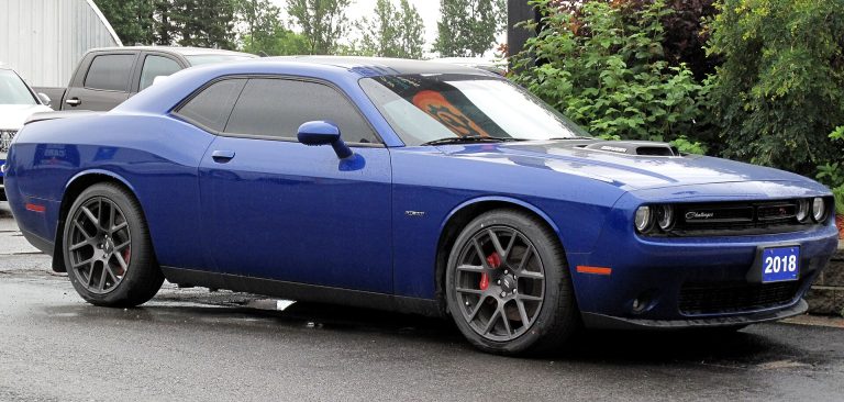 Dodge Challenger three-quarter