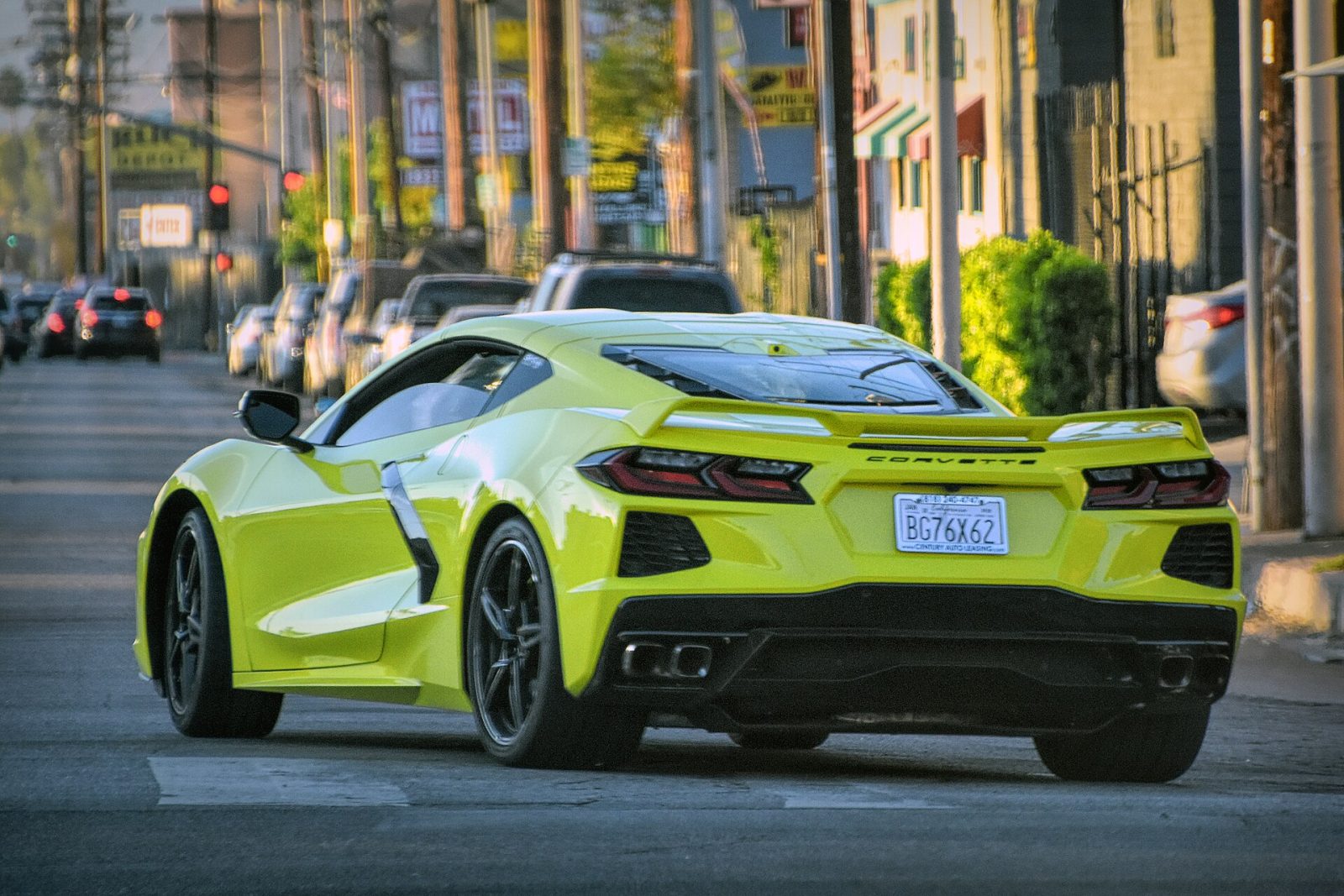 Corvette C8 rear