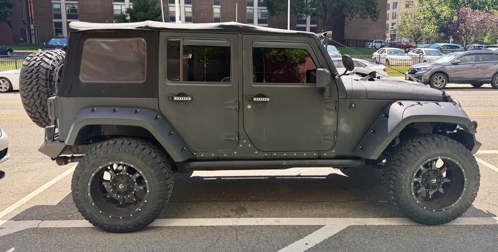 Jeep Wrangler three-quarter